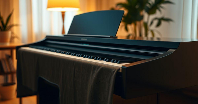 Capas para Piano Digital: Proteção e Estilo para Seu Instrumento Capas para Piano Digital: Proteção e Estilo para Seu Instrumento