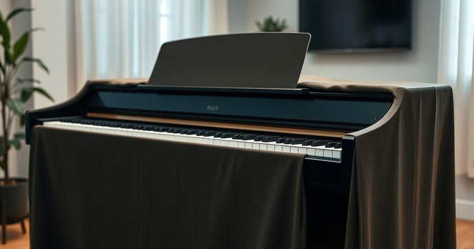 Capa Piano Digital: Proteja e Preserve Seu Instrumento Capa Piano Digital: Proteja e Preserve Seu Instrumento