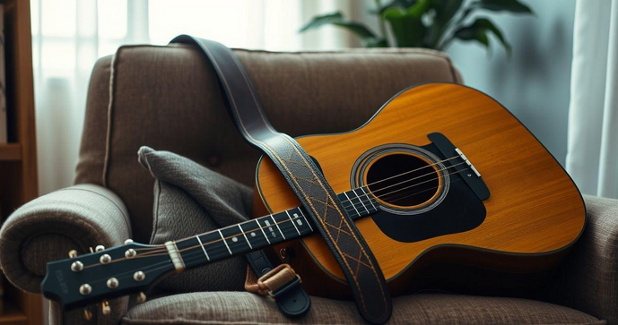 Correia de Violão: Como Escolher a Melhor para Você Correia de Violão: Como Escolher a Melhor para Você