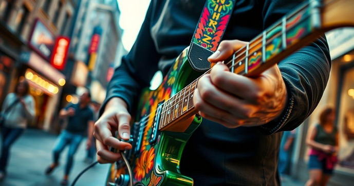 Escolha a Correia para Guitarra Ideal e Eleve seu Estilo Musical Escolha a Correia para Guitarra Ideal e Eleve seu Estilo Musical