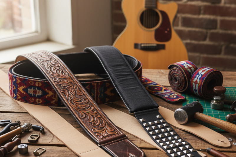 Tudo Sobre Correias para Guitarra: Escolha a Ideal para Você